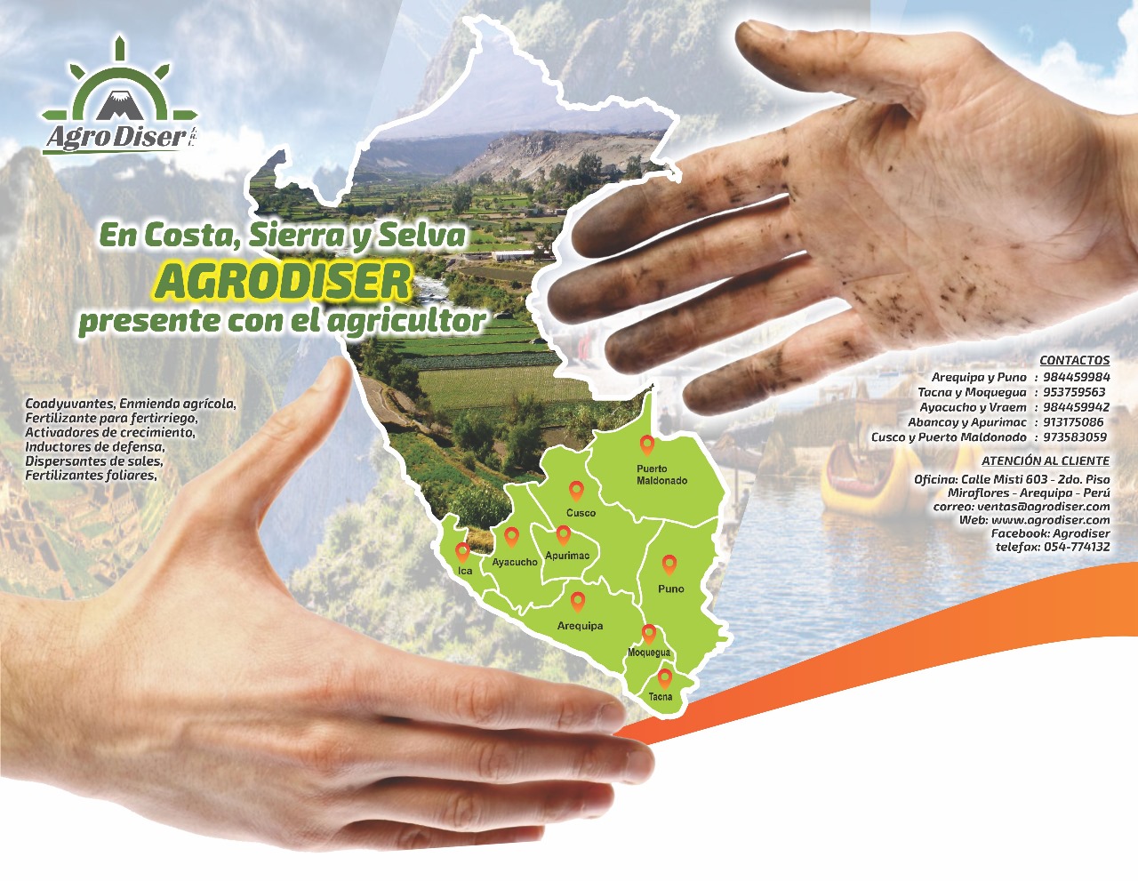 Mapa Red Comercial